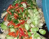 Foto langkah ke 5 dari resep Oseng-oseng mercon cumi asin feat tempe.