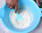 Foto langkah ke 6 dari resep BUBBLE BREAD VIRAL | Roti Gelembung Tanpa Telur.