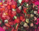 Pas rețetă Salata cu edamame🫛 și legume🍅🥒🌶 1 fotografie