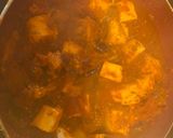 A picture of step 3 of Kadhai Paneer.