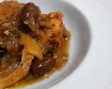 Foto del paso 12 de la receta: Pollo en salsa con limón encurtido y aceitunas kalamata