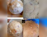 A picture of step 3 of Yam egg roll.