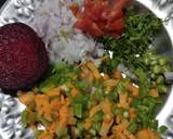 Mix veggies uttapam recipe step 2 photo