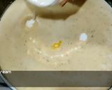 A picture of step 7 of Cream of Mushroom Soup.