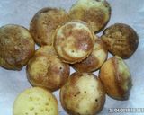 Foto langkah ke 6 dari resep Bolu macan wannabe via cetak takoyaki (eggless) ^^.
