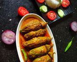 A picture of step 6 of Chingri Potoler Dolma(Stuffed Parwal).
