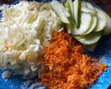 A picture of step 3 of My homemade shawarma.
