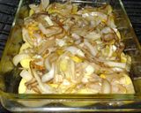 Foto del paso 9 de la receta: Papa al curry, cebollas caramelizadas con merluza al pimentón ahumado