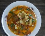 Foto langkah ke 5 dari resep JANGAN LOMBOK TAHU TEMPE DAN CECEK (KULIT SAPI) Ala Dapur Ngebul Bunda Zafran.
