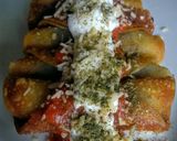 Foto del paso 8 de la receta: Mini flautas mexicanas rellenas de carne molida!