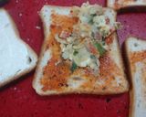 A picture of step 8 of Mushroom paneer sandwich.