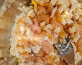Foto del paso 4 de la receta: Hamburguesa de pollo al curry, cebolla caramelizada, queso-bacon