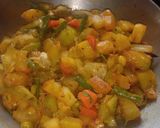 নিরামিষ ভেজিটেবল কারি (Niramish Vegetable Curry recipe in bengali) রেসিপি ধাপ - 3 ছবি