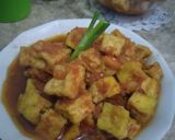 Foto langkah ke 4 dari resep Tahu Asam Manis Pedas.