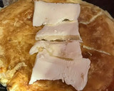 Foto del paso 3 de la receta: Omelette de jamón y morrón