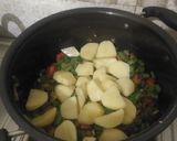 A picture of step 2 of Potato beans recipe.