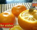 A picture of step 1 of Orange Ice Cream.