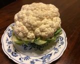 A picture of step 1 of California Farm Roasted Curry Cauliflower.