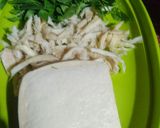 Foto langkah ke 1 dari resep Pepes tahu jamur tiram kemangi.