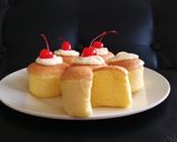 Foto langkah ke 8 dari resep Spongecheese Cupcake.