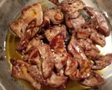 Sült libamáj sült almaszeletekkel recept fázis 3 fotója