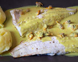 Foto del paso 9 de la receta: Lubina con salsa de curry y coco