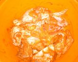 A picture of step 1 of Fried chicken kfc style.