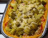 Foto del paso 5 de la receta: Tarta de zapallo con brócolis