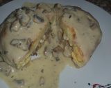 Foto del paso 11 de la receta: Papas rellenas con salsa de champiñones