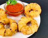 रिंग समोसे /डोनट समोसे (ring samose/ donut samose recipe in Hindi) रेसिपी चरण 9 फोटो