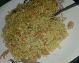 A picture of step 7 of Egg sauce Indomie.