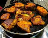 A picture of step 4 of Bhakura Machha Bhaja / Catla Fish Fry.