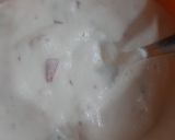 A picture of step 4 of Suji ke sandwich.