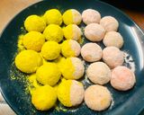 【親子共廚】彩色雪球餅乾🍪的食譜步驟4照片
