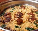 A picture of step 6 of Chicken Couscous & Greens.