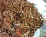 A picture of step 14 of Fried omena.