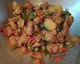 A picture of step 8 of Soya Veggies Stir Fry.