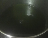 Foto del paso 3 de la receta: Lomo de cerdo al horno en salsa de soja con espaguetis de espinacas, perlas de caviar de tomate y mayonesa ligera de pimienta y perejil
