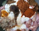 A picture of step 1 of Creamy chicken handi.