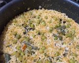 A picture of step 4 of Bottle gourd sambar rice one pot meal.
