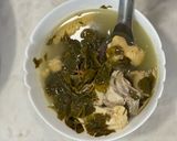 Hình bước làm 2 của món Canh gà lá Giang