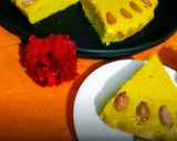 A picture of step 7 of Saffron cake.