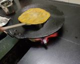 A picture of step 4 of Special Parwal potato, onion with jowar roti.