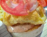 A picture of step 3 of Shami burger.