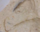 A picture of step 1 of Dahi Vada / Dahi Bhalla.