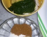 A picture of step 1 of Surmai Pulao Hara Masala.