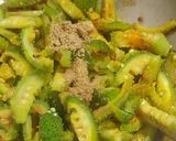 A picture of step 4 of Spiny gourd sabji.