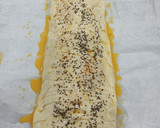 Foto del paso 2 de la receta: Trenza de pavo y extra de "cheese" 🧀🧀🧀🧀