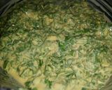 A picture of step 3 of Palak Pakode.
