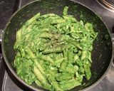 A picture of step 6 of Spinach pasta.
